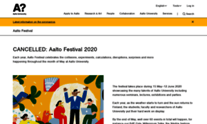 Aaltofestival.fi thumbnail