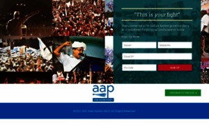 Aamaadmiparty.org thumbnail