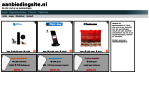 Aanbiedingsite.nl thumbnail