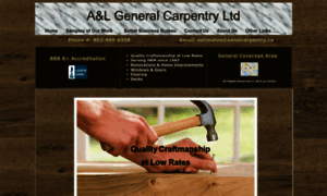 Aandlcarpentry.ca thumbnail