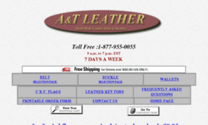 Aandtleather.com thumbnail