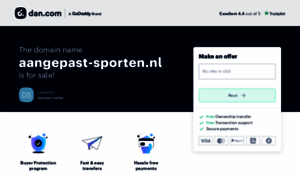 Aangepast-sporten.nl thumbnail