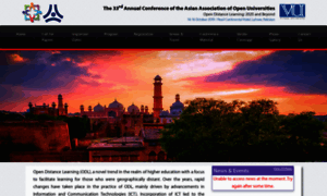 Aaou2019.vu.edu.pk thumbnail