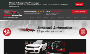 Aardvarkautorepair.com thumbnail