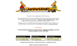 Aardvarksport.com thumbnail