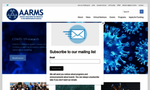 Aarms.math.ca thumbnail