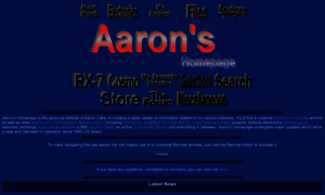 Aaroncake.net thumbnail