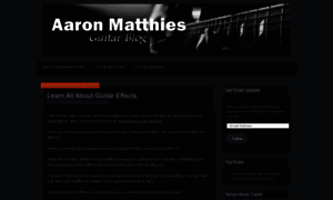 Aaronmatthies.wordpress.com thumbnail