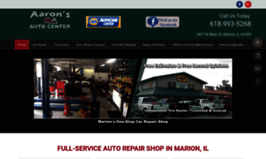 Aaronsautocenter.com thumbnail