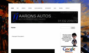 Aaronsautos.co.uk thumbnail