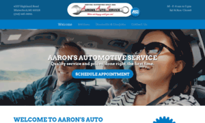 Aaronsautoservice.com thumbnail