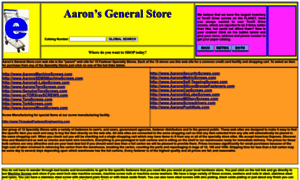 Aaronsgeneralstore.com thumbnail