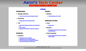 Aaronstechcenter.com thumbnail