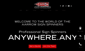 Aarrowsignspinners.com thumbnail