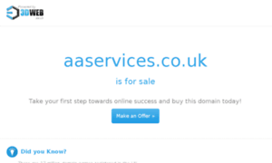 Aaservices.co.uk thumbnail