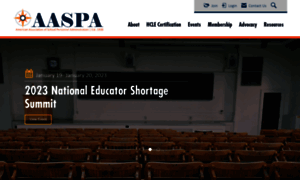 Aaspa.org thumbnail