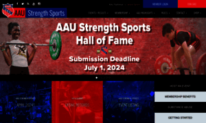 Aaustrengthsports.org thumbnail