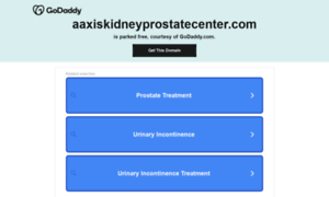 Aaxiskidneyprostatecenter.com thumbnail