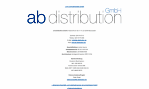 Ab-distribution.de thumbnail