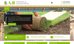 Ab-fencing-landscaping.co.uk thumbnail