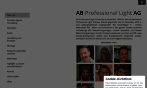 Ab-professional-light-ag.jimdo.com thumbnail