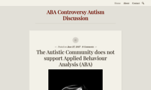 Abacontroversyautism.wordpress.com thumbnail