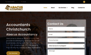 Abacusaccountancychristchurch.com thumbnail