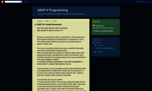 Abap4programming.blogspot.com thumbnail