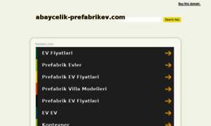 Abaycelik-prefabrikev.com thumbnail