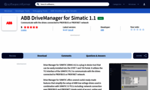 Abb-drivemanager-for-simatic.software.informer.com thumbnail