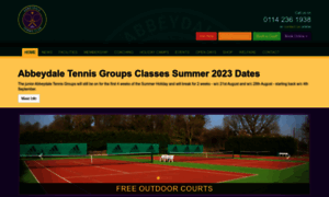 Abbeydaletennisclub.com thumbnail