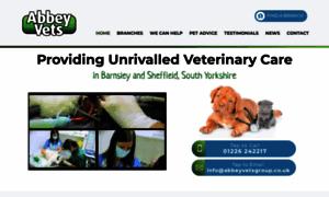 Abbeyvetgroupbarnsley.co.uk thumbnail