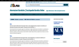 Abbreviazionigiuridiche.leyderecho.org thumbnail