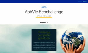 Abbvie.ecochallenge.org thumbnail