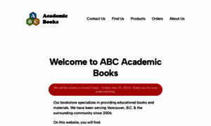 Abcacademicbooks.com thumbnail