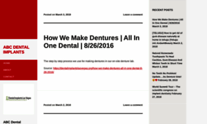 Abcdentalimplants.wordpress.com thumbnail