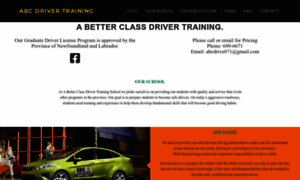 Abcdrivertrainingnl.ca thumbnail