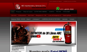 Abcfire-peru.com thumbnail