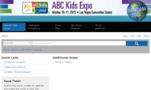 Abckids13.mapyourshow.com thumbnail