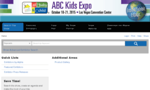 Abckids14.mapyourshow.com thumbnail