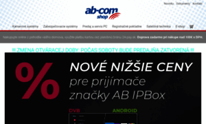 Abcomshop.sk thumbnail