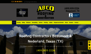 Abcoroofingtx.com thumbnail