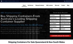 Abcshippingcontainers.com.au thumbnail