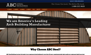 Abcsteelbuildings.com thumbnail