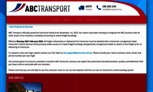 Abctransport.com.au thumbnail