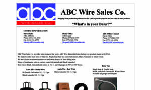 Abcwiresales.com thumbnail