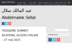 Abdelmalek-sellal.com thumbnail