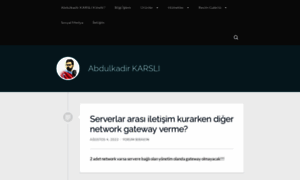 Abdulkadirkarsli.wordpress.com thumbnail