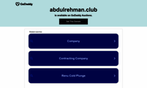 Abdulrehman.club thumbnail