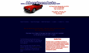 Aberdeenauto.com thumbnail
